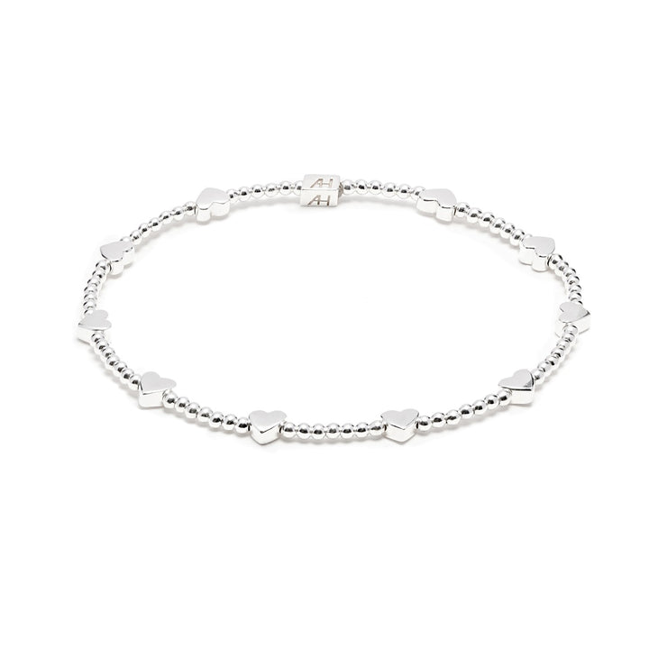 Annie Haak Sweetheart Silver Charm Bracelet