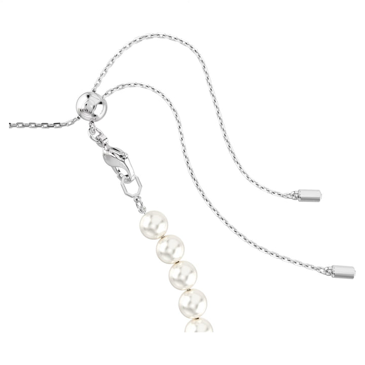 Swarovski Ariana Grande x Swarovski Tennis Choker - White with Rhodium Plating 5720861