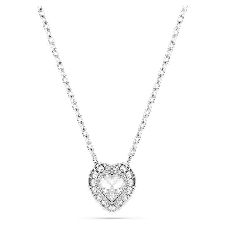 Swarovski Ariana Grande x Swarovski Heart Set - White with Rhodium Plating -5720849