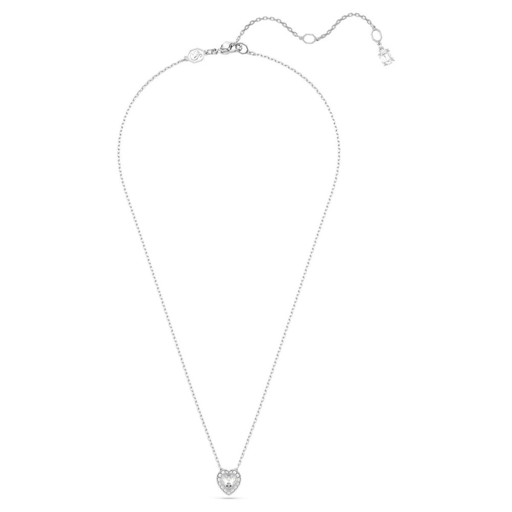 Swarovski Ariana Grande x Swarovski Heart Pendant - White with Rhodium Plating - 5720852