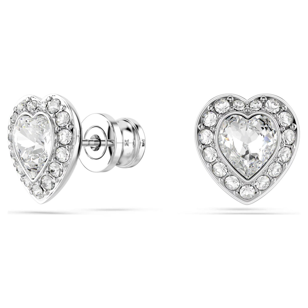 Swarovski Ariana Grande x Swarovski Heart Set - White with Rhodium Plating -5720849