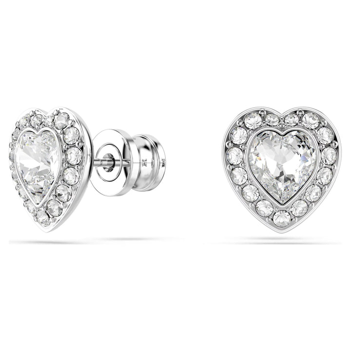 Swarovski Ariana Grande x Swarovski Heart Set - White with Rhodium Plating -5720849