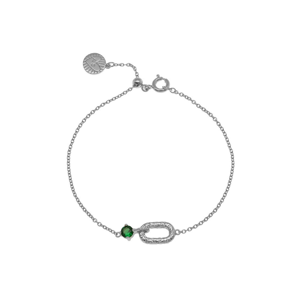 Vintage Oval Bracelet Silver
