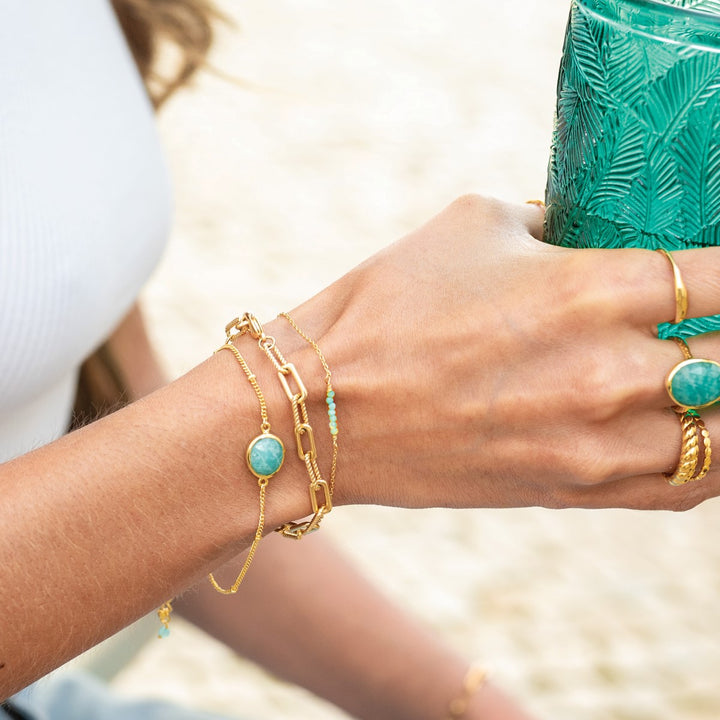 Sarah Alexander Ascari Gold Chain Bracelet