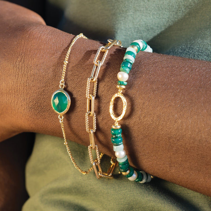 Sarah Alexander Ascari Gold Chain Bracelet