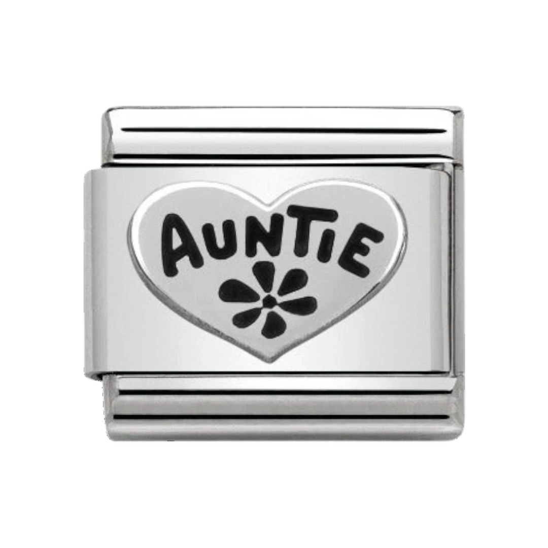 Nomination Classic Auntie Charm - Silver - 330101/17