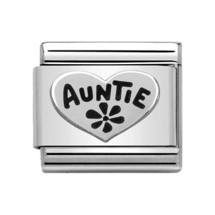 Nomination Classic Auntie Charm - Silver - 330101/17