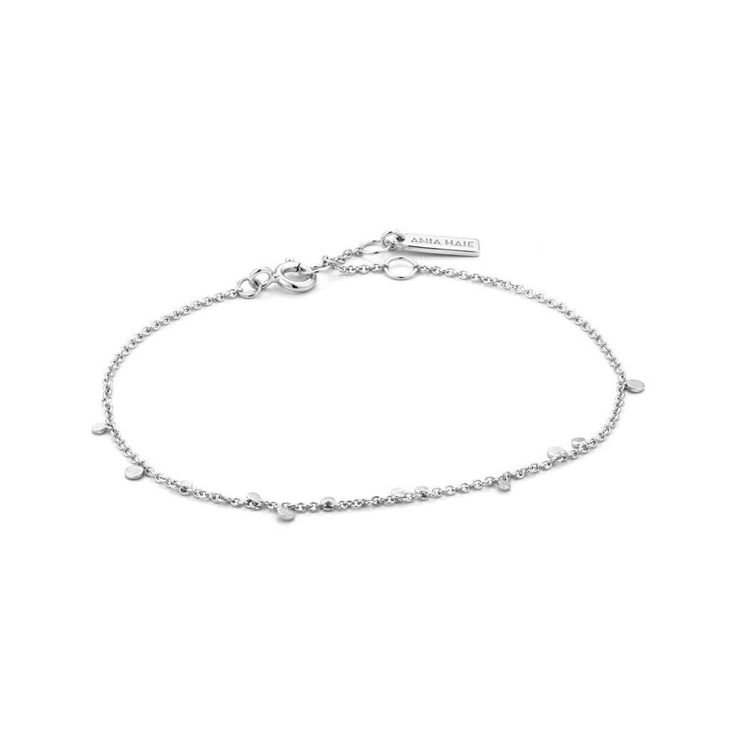 Geometry Mixed Discs Chain Bracelet
