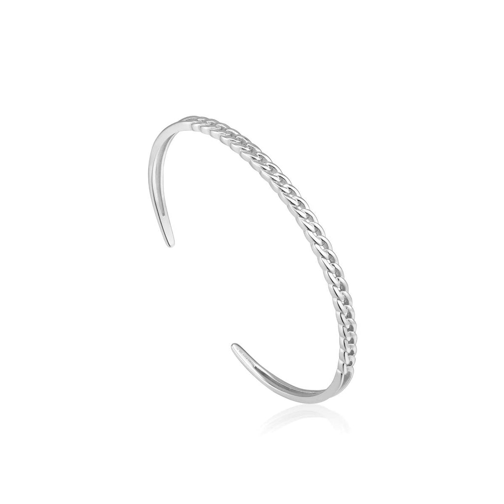 Curb Chain Cuff Bracelet