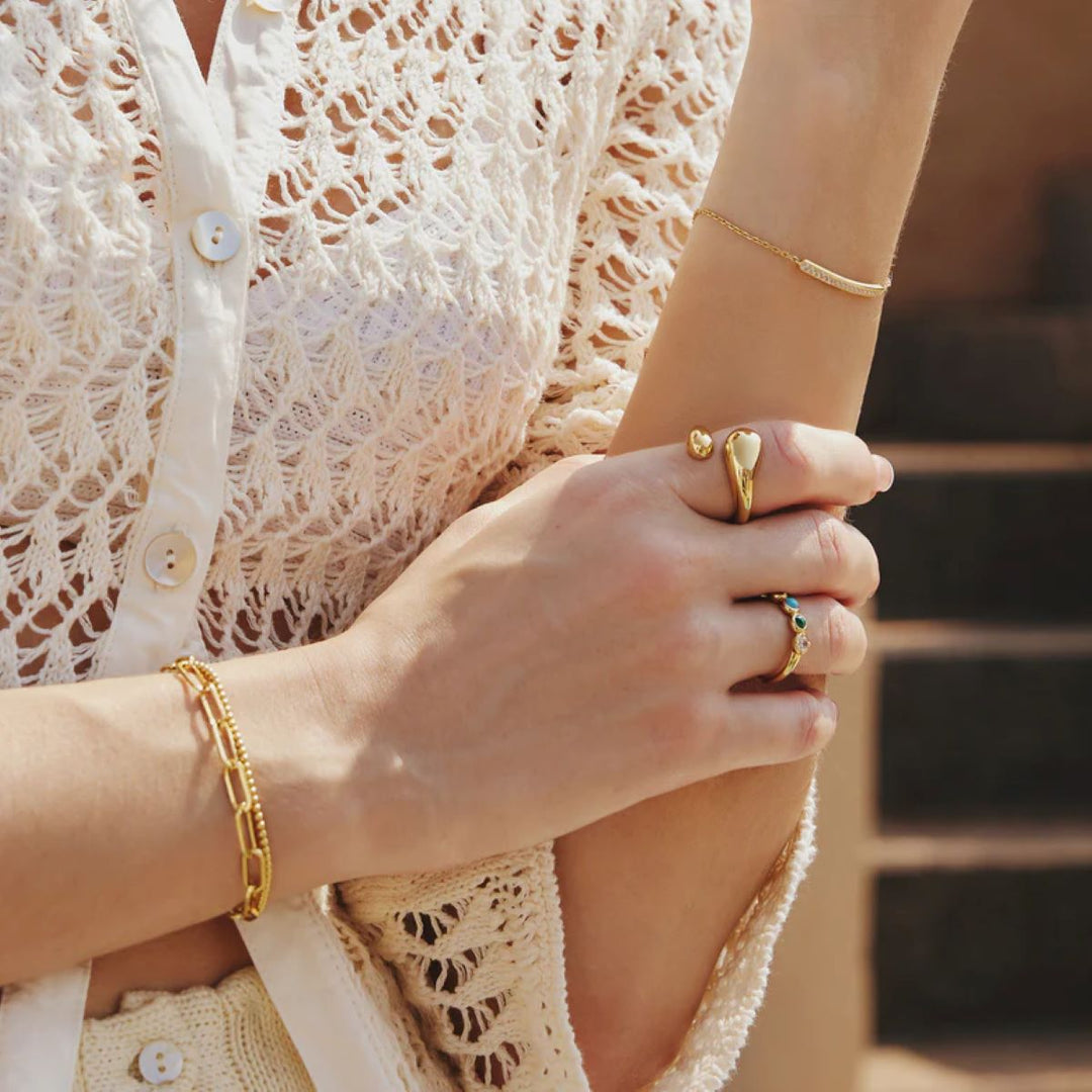 Ania Haie Gold Beaded Bracelet - B063-03G