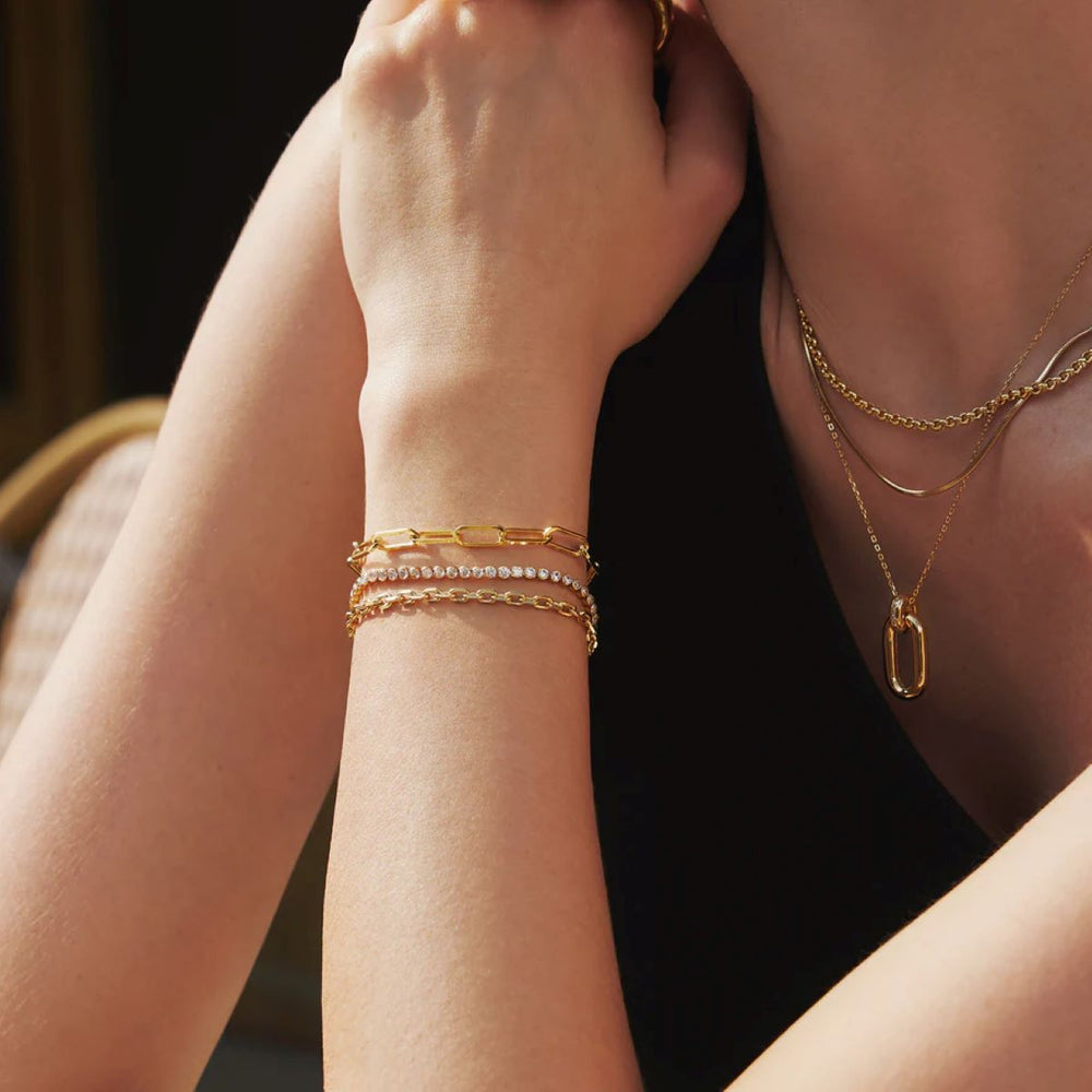 Ania Haie Bold Chunky Chain Gold Bracelet - B062-04G