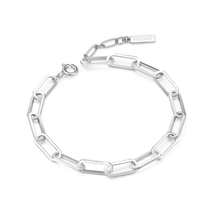 Ania Haie Bold Chunky Chain Silver Bracelet - B062-04H