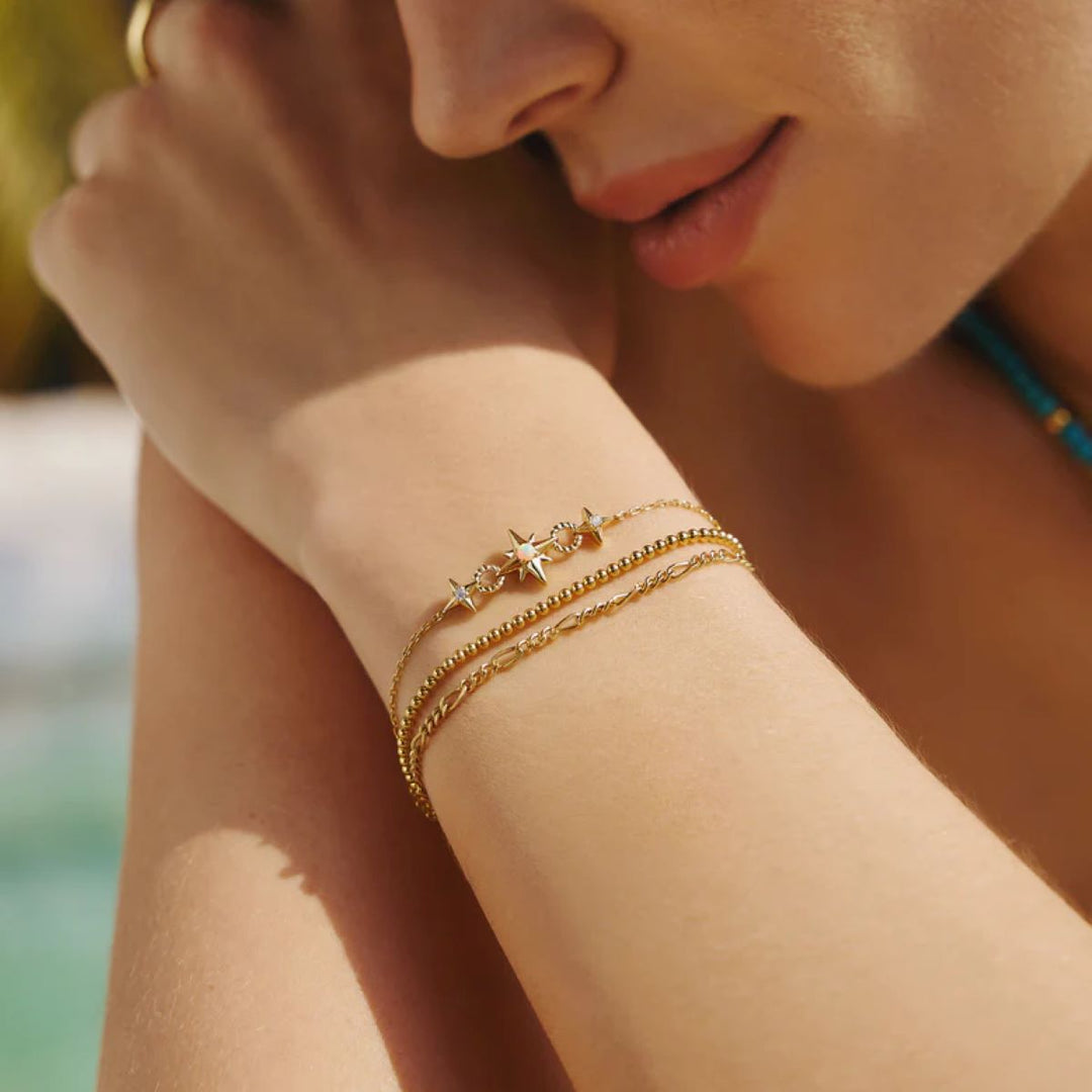 Ania Haie Gold Beaded Bracelet - B063-03G