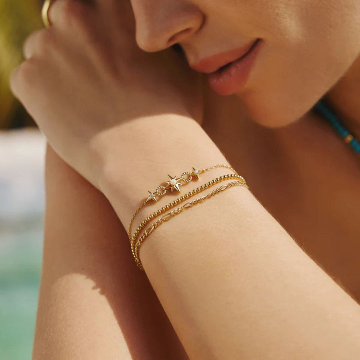 Ania Haie Gold Beaded Bracelet - B063-03G