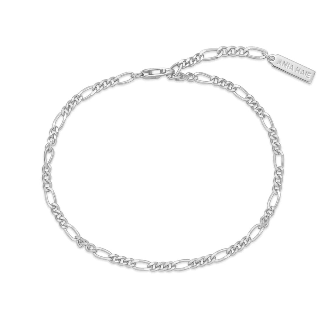 Ania Haie Filia Curb Chain Silver Bracelet - B063-02H
