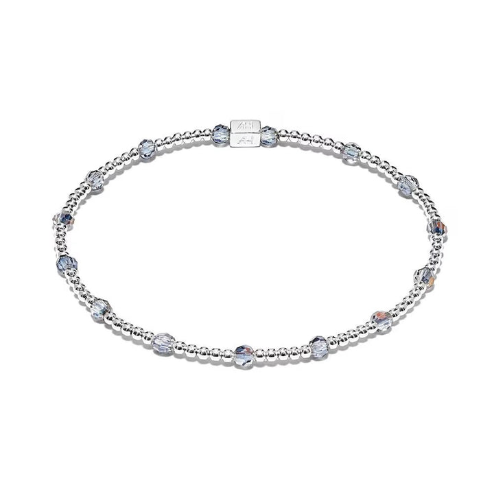Annie Haak Mirage Storm Crystal Silver Bracelet B2694-17