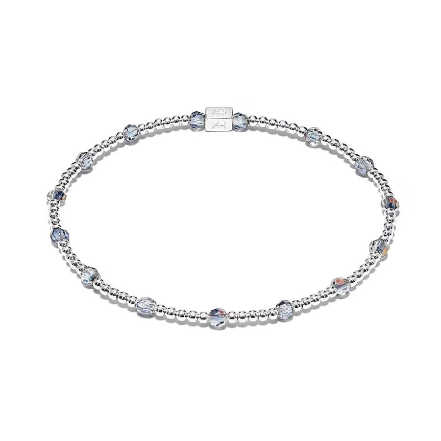 Annie Haak Mirage Storm Crystal Silver Bracelet B2694-17