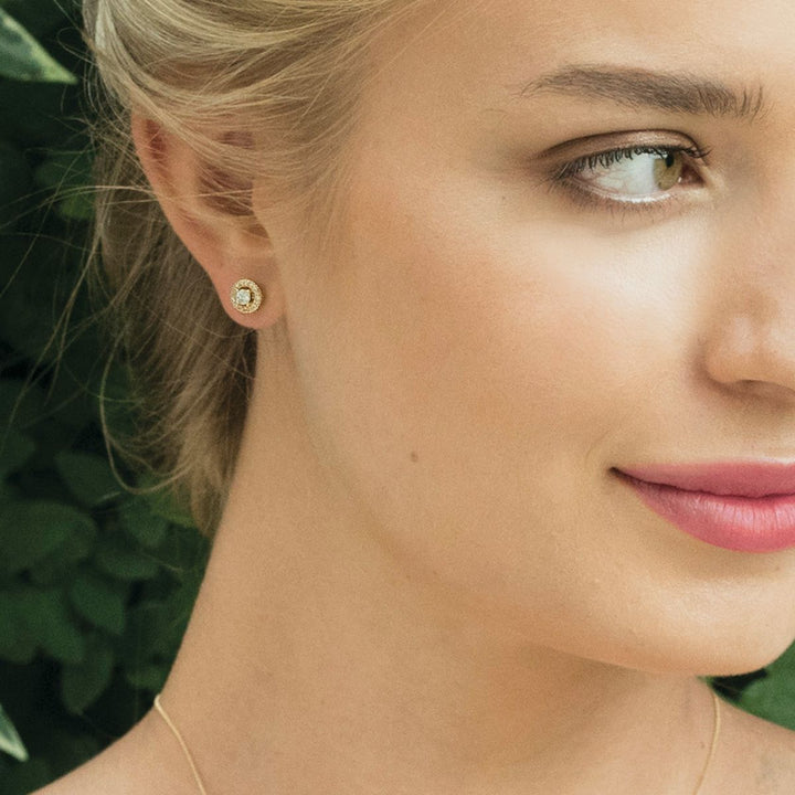 Ivory & Co Balmoral Gold Earrings