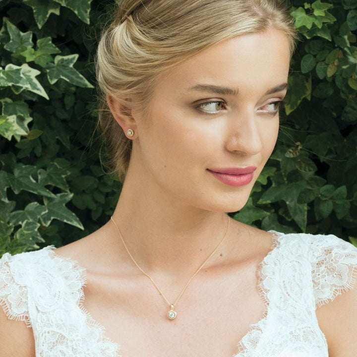 Ivory & Co Balmoral Gold Pendant