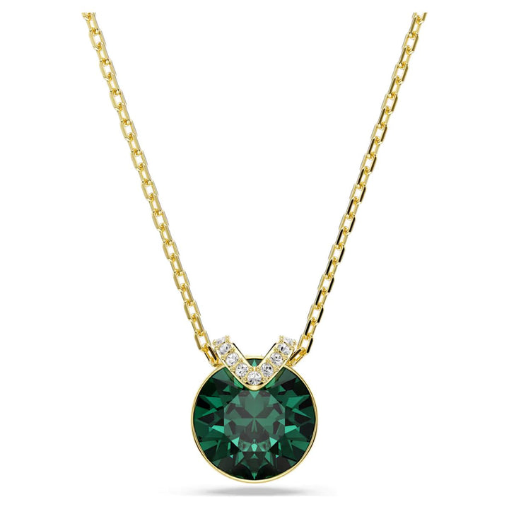 Swarovski Bella V Pendant - Green with Gold Tone Plating - 5735387