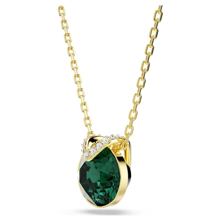 Swarovski Bella V Pendant - Green with Gold Tone Plating - 5735387