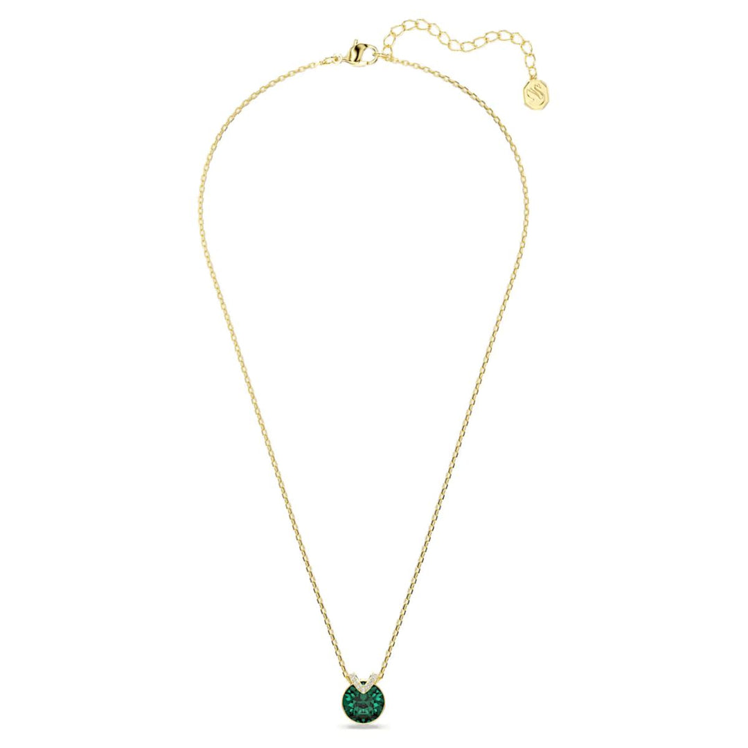 Swarovski Bella V Pendant - Green with Gold Tone Plating - 5735387