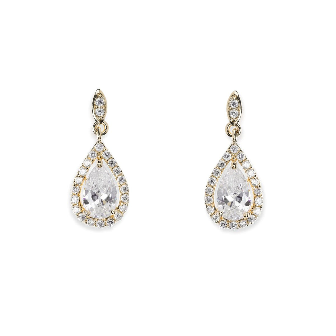 Ivory & Co Belmont Gold Earrings - belmontgoldearrings