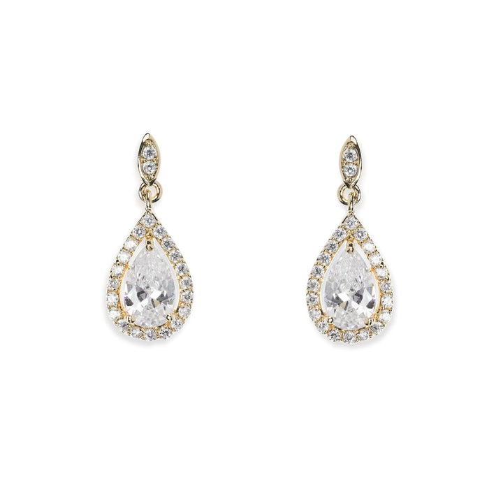Ivory & Co Belmont Gold Earrings - belmontgoldearrings