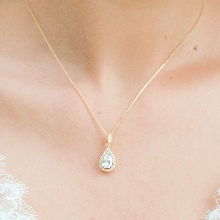 Ivory & Co Belmont Gold Necklace - belmontgoldnecklace