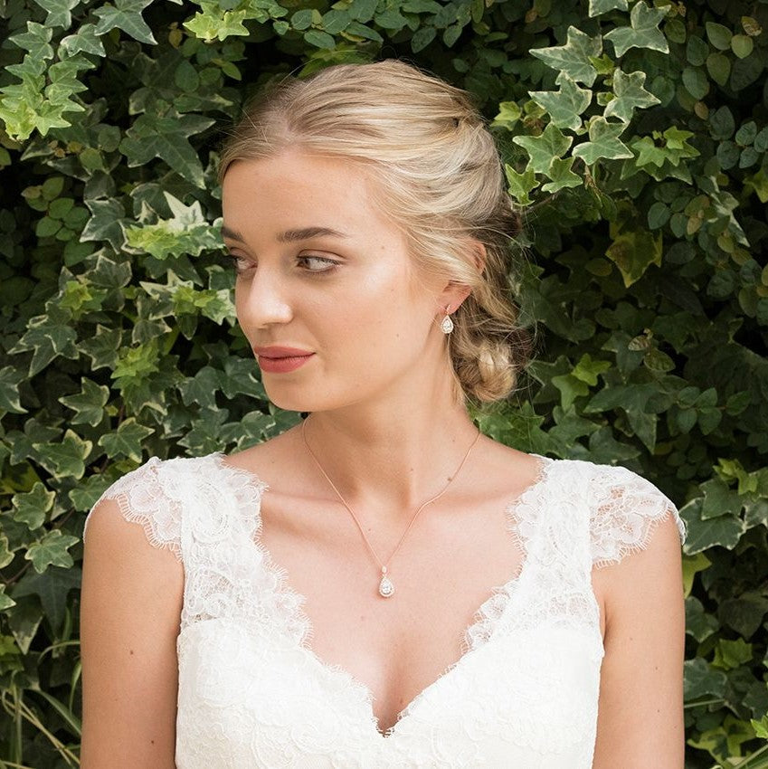 Ivory & Co Belmont Rose Earrings