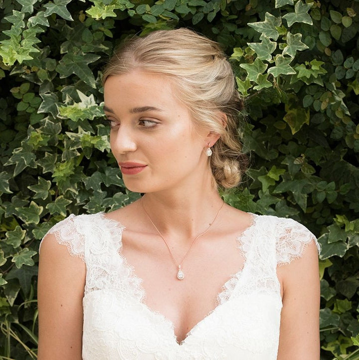 Ivory & Co Belmont Rose Earrings