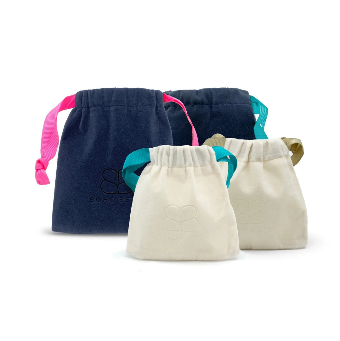 Boho Betty Mystical Amethyst Gemstone Gold Slider Bracelet