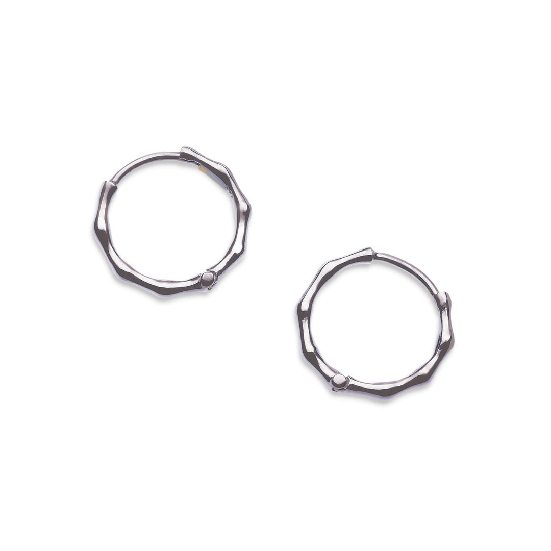 Sarah Alexander Bora Bamboo Huggie Earrings