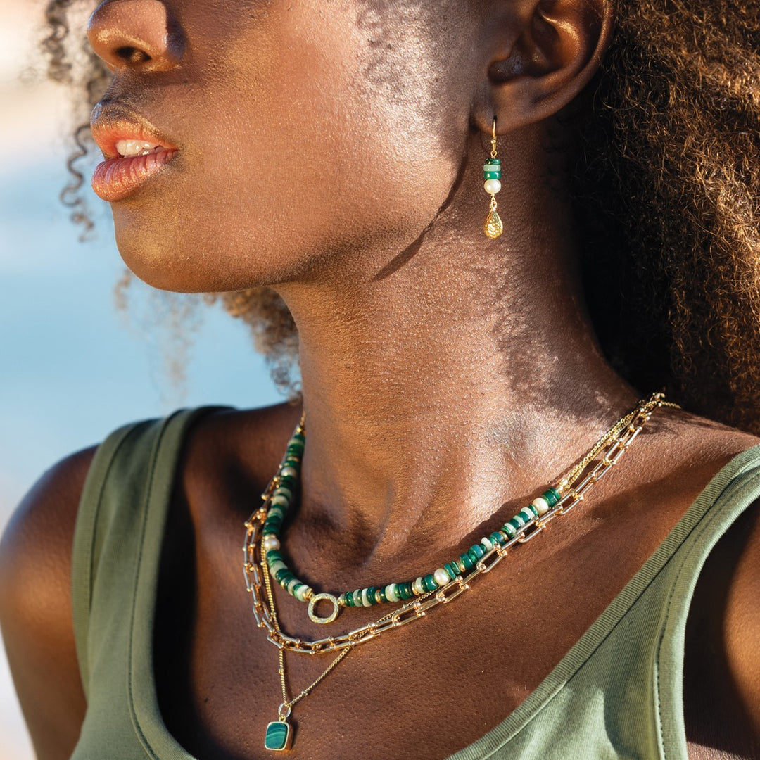 Sarah Alexander Byzantine Gemstone Necklace