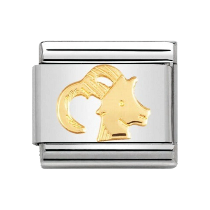 Nomination Classic Capricorn Charm - 18k Gold - 030104/10