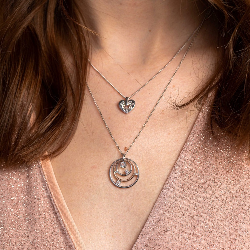 Clogau Cariad Sparkle Small Heart Pendant 3SCRS0193