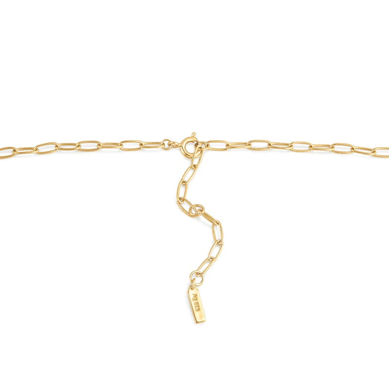 Ania Haie Gold Link Charm Chain Necklace N048_02G
