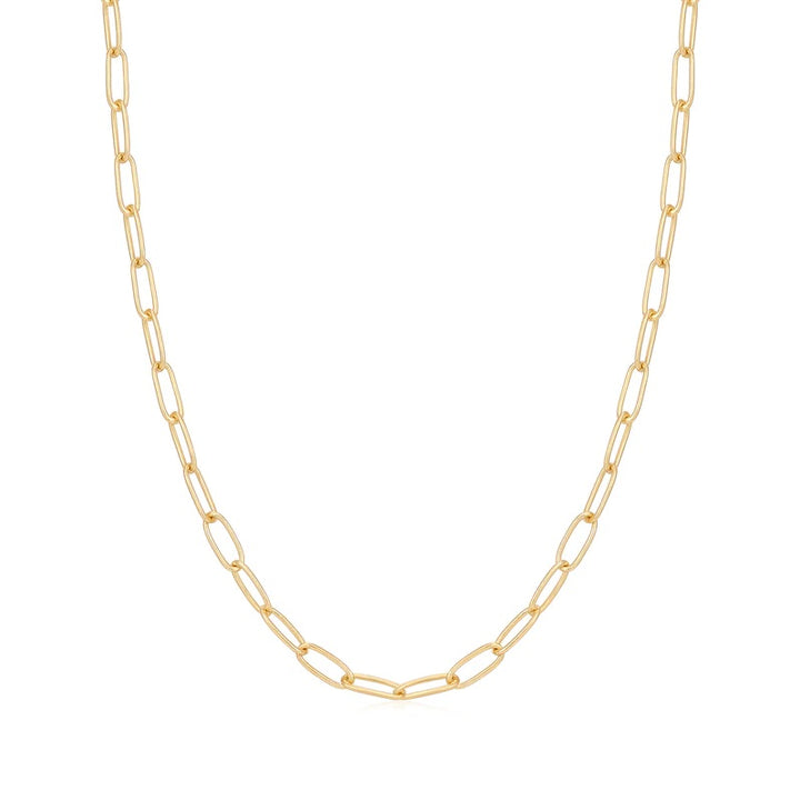 Ania Haie Gold Link Charm Chain Necklace N048_02G