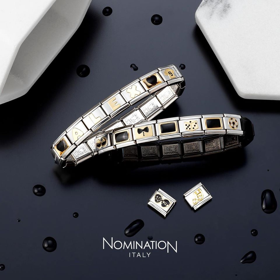 Nomination Gold Classic Letter Charm - I