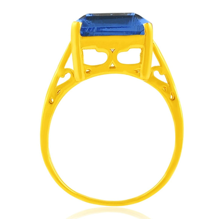 Shyla London Claudia Statement Ring - Blue