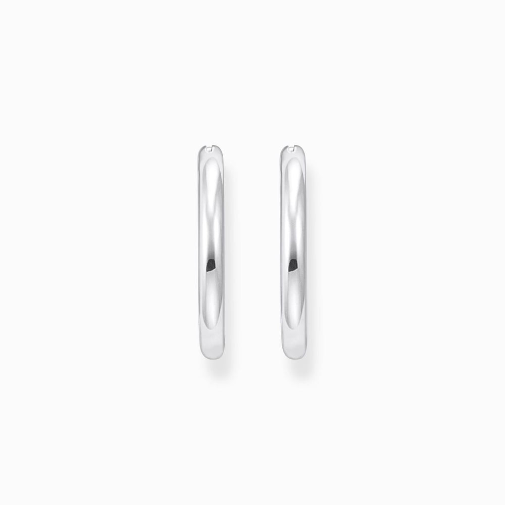 Thomas Sabo Silver Classic Wider Hoop Earrings - CR745-001-21