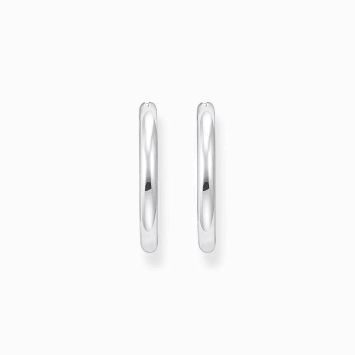 Thomas Sabo Silver Classic Wider Hoop Earrings - CR745-001-21