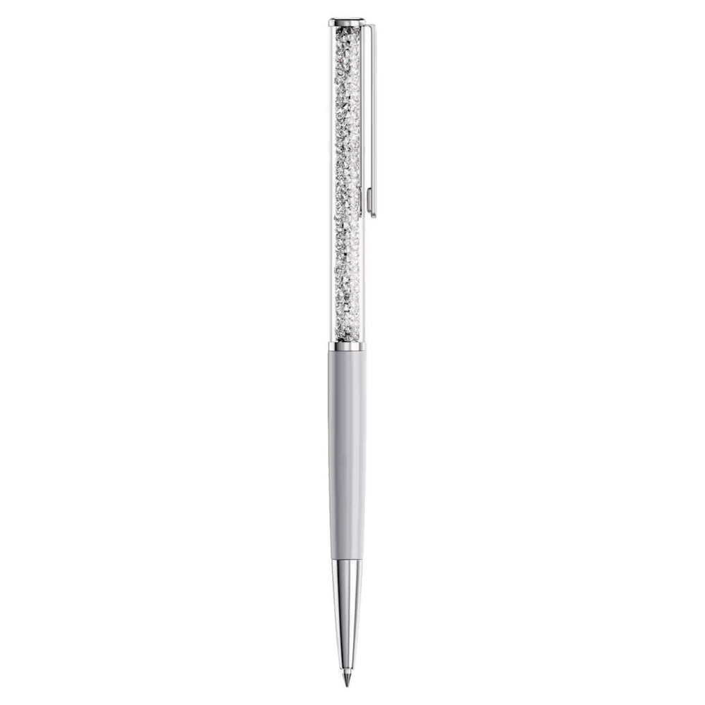 Swarovski Crystalline Silk ballpoint Pen - White Lacquered Chrome Plated - 5709613