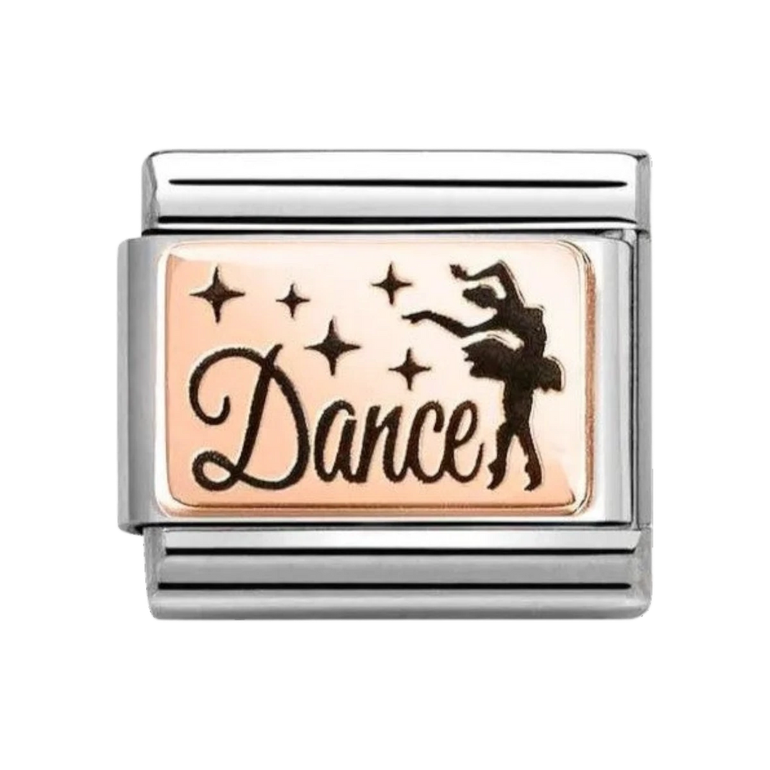 Nomination Classic Rose Gold Dance Charm