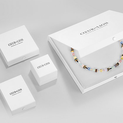 Coeur De Lion Tiger's Eye and Crystal Multicolour Pastel Earrings