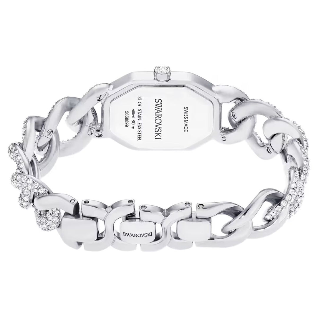 Swarovski Dextera Chain Watch Crystal Bracelet - Silver Tone - 5668899
