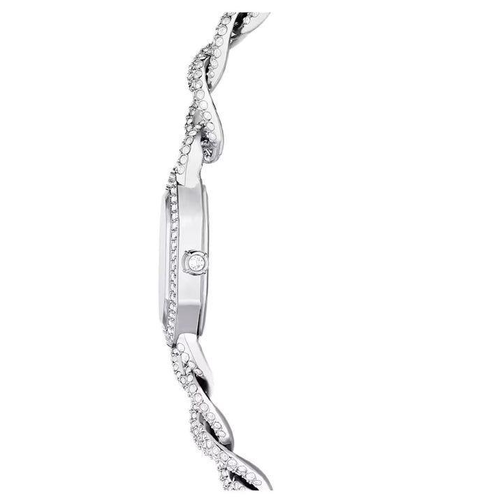 Swarovski Dextera Chain Watch Crystal Bracelet - Silver Tone - 5668899