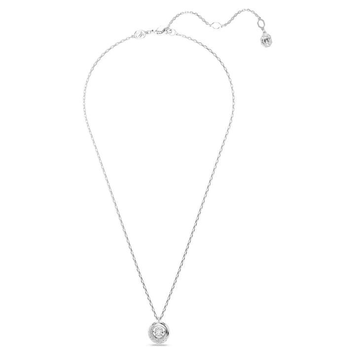 Swarovski Dextera Pendant - White with Rhodium Plating - 5733400