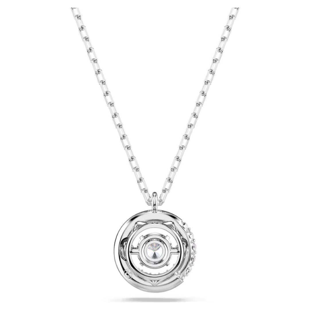 Swarovski Dextera Pendant - White with Rhodium Plating - 5733400