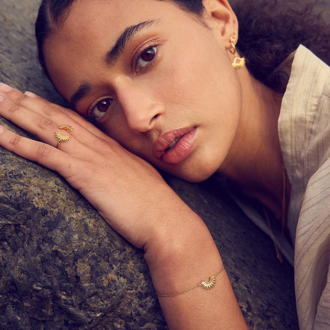 Rachel Jackson Rising Sun Bracelet - Gold DSB5GP